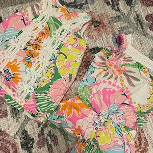 Lilly Pulitzer Romper Dress Bundle 12M
